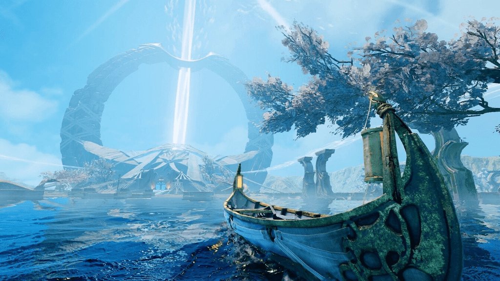  5. Alfheim: Thế giới của các Light Elves (Tiên Sáng), những sinh vật xinh đẹp, tốt bụng, và có sức mạnh kỳ diệu. Họ được cho là sống trong ánh sáng, đại diện cho cái đẹp và sự hòa hợp. Alfheim được cai quản bởi thần Freyr, một vị thần Vanir. Ảnh: Pinterest.