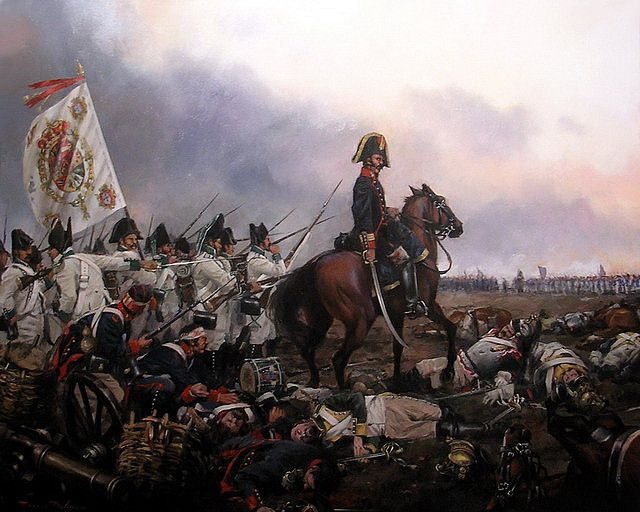 Hệ quả: Napoleon phải phân tán quân đội để kiểm soát Tây Ban Nha, tạo cơ hội cho các nước khác trên lục địa Châu Âu nổi dậy chống lại ông. Ảnh: Pinterest.