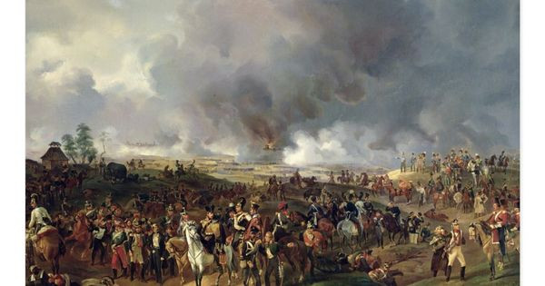  5. Trận Leipzig (1813). Napoleon phải đối mặt với một liên minh gồm Nga, Phổ, Áo và Thụy Điển. Liên minh này có quân số vượt trội (hơn 350.000 so với 200.000 của Napoleon). Cả hai phe đều hứng chịu thiệt hại nặng nề, cuối cùng quân Pháp bị đánh lui. Ảnh: Pinterest.
