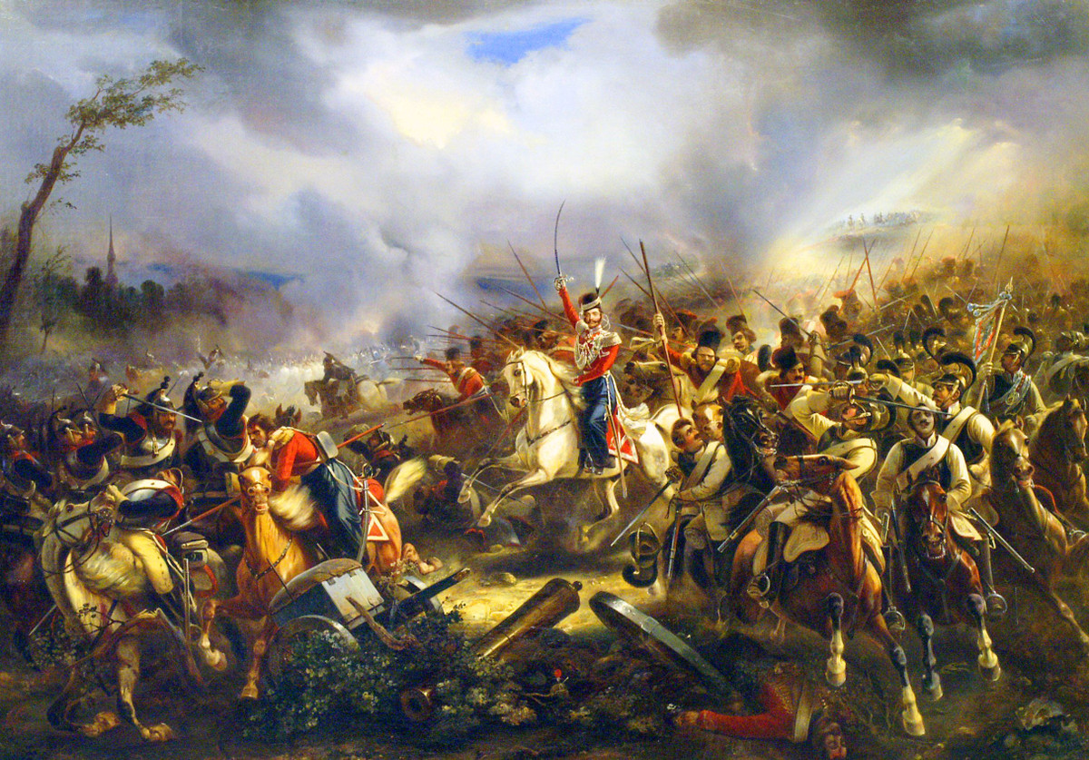 Hệ quả: Quân của Napoleon bị đẩy lui khỏi Đức và buộc phải rút lui về Pháp. Thất bại này được xem là đại họa của nước Pháp dưới thời Napoleon, báo hiệu sự mất ngai vàng của ông lần đầu. Ảnh: Pinterest.