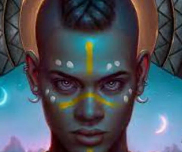  3. Tộc người thứ ba – Tộc Lemurian. Đây là tộc người đầu tiên có hình thể vật lý rõ ràng, rất cao lớn và sống lâu. Theo Blavatsky, họ có khả năng tâm linh mạnh mẽ và là những người đầu tiên có ý thức về bản ngã. Ảnh: Pinterest.