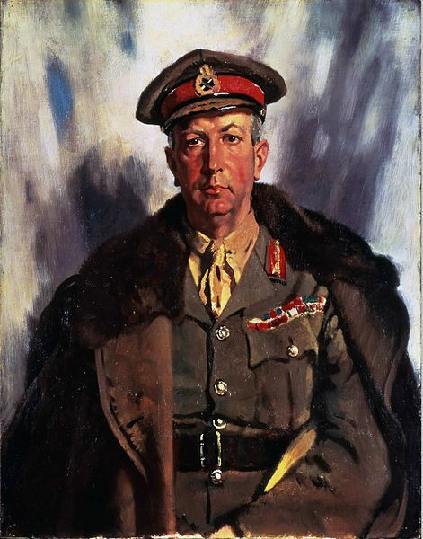  Arthur Currie (Canada). Là chỉ huy của Lực lượng Quân đội Canada, Currie đã chỉ đạo các chiến dịch thành công như Trận Vimy Ridge và Trận Passchendaele. Ông là vị tướng Canada đầu tiên được phong tướng toàn quyền. Ảnh: Pinterest.