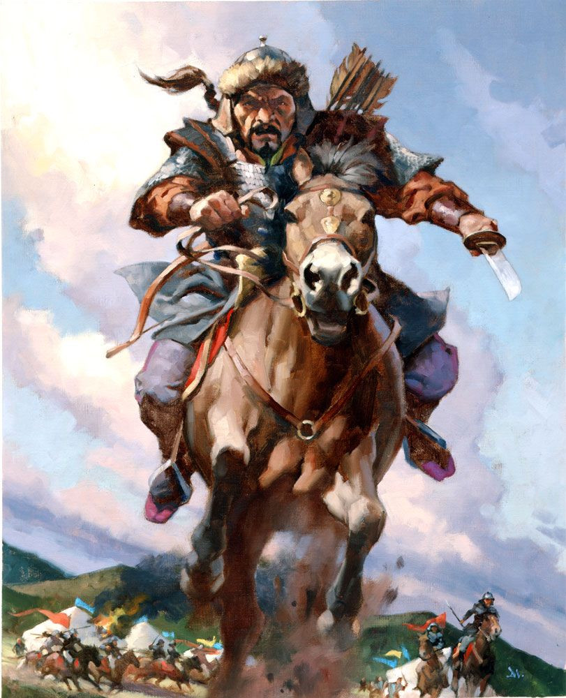  7. Thất bại quân sự lớn nhất. Năm 451, Attila xâm chiếm Gaul (nay là Pháp) nhưng bị đánh bại tại trận Chalons bởi liên quân người La Mã và người Visigoth. Thất bại này khiến tham vọng lớn của Attila ở châu Âu tan vỡ. Ảnh: Pinterest.