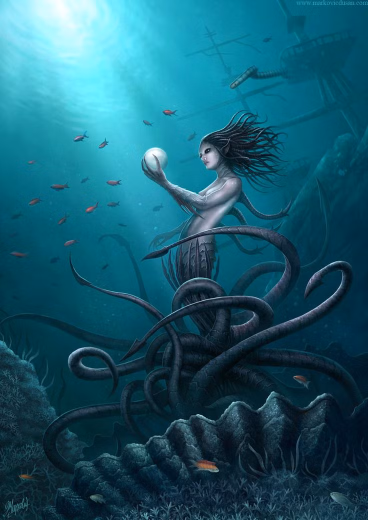  10. Lemuria và niềm tin về các nền văn minh tiền sử tiên tiến. Nhiều người vẫn tin rằng Lemuria đại diện cho một nền văn minh đã đạt tới đỉnh cao tri thức và tâm linh nhưng bị xóa sổ bởi thảm họa tự nhiên. Những giả thuyết này thường xuất phát từ niềm tin rằng lịch sử nhân loại có những chu kỳ thăng trầm, với những nền văn minh tiên tiến từng tồn tại trước khi bị thiên tai xóa sạch dấu vết. Ảnh: Pinterest.