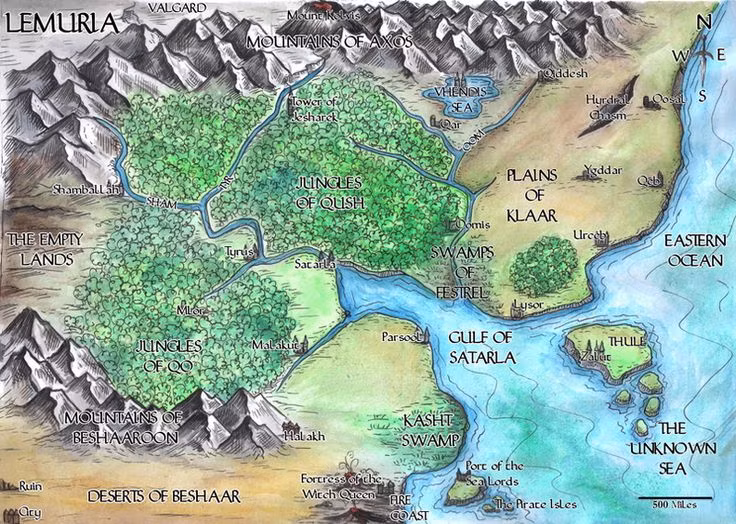  8. Lemuria trong văn hóa đại chúng. Dù không có bằng chứng khoa học nào xác thực, ý tưởng về Lemuria đã trở nên phổ biến trong văn học, phim ảnh và thuyết âm mưu. Nhiều cuốn sách huyền bí và viễn tưởng nhắc đến Lemuria như một nền văn minh tiên tiến, có khả năng thần giao cách cảm, công nghệ siêu việt và tri thức huyền bí. Ảnh: Pinterest.