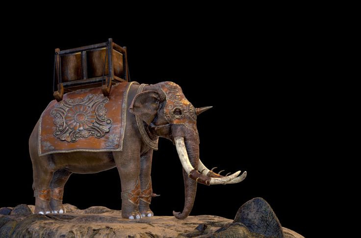  14. Suy tàn của voi chiến. Sự phát triển của súng hỏa mai và pháo từ thế kỷ 16 đã khiến voi chiến dần mất đi hiệu quả. Đạn pháo có thể dễ dàng hạ gục voi, khiến chúng không còn là lợi thế trên chiến trường. Ảnh: Pinterest.