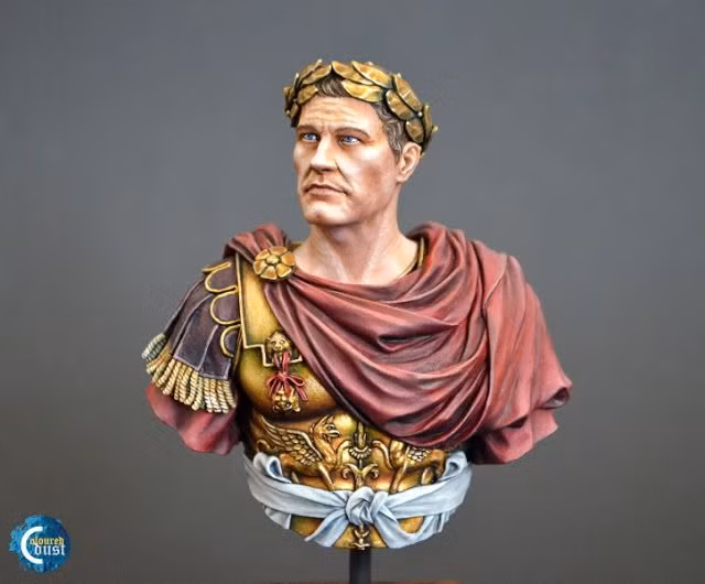  9. Có mối quan hệ lãng mạn với Cleopatra. Caesar có một mối quan hệ nổi tiếng với Cleopatra, nữ hoàng Ai Cập. Ông giúp Cleopatra giành lại ngôi vị và có một người con trai với bà, được đặt tên là Caesarion. Ảnh: Pinterest.