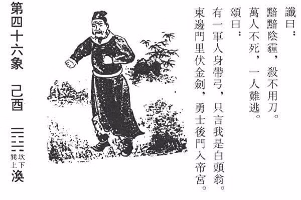  1. Tên gọi và ý nghĩa. Tên Thôi Bối Đồ (推背图) có nghĩa là "Bức tranh đẩy lưng". Tên này xuất phát từ một giai thoại rằng, khi Lý Thuần Phong và Viên Thiên Cang hoàn thành cuốn sách, họ đẩy nhau ra sau để không tiếp tục "xem trước" vận mệnh nữa. Điều này nhằm tránh việc tiết lộ quá nhiều thiên cơ. Ảnh: Pinterest.