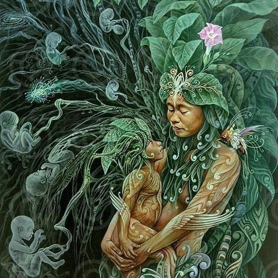  10. Sử dụng thực vật thần thánh. Một số nền văn hóa shaman sử dụng các loại thực vật có tác dụng kích thích thần kinh như ayahuasca (Nam Mỹ) hoặc cây peyote (Bắc Mỹ) để giúp đạt được trạng thái tâm linh cao hơn. Ảnh: Pinterest.