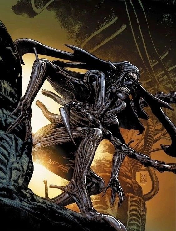  8. Giả thuyết "Người ngoài hành tinh là kẻ thù". Một số nhà khoa học, như Stephen Hawking, cảnh báo rằng việc con người cố gắng liên lạc với người ngoài hành tinh có thể nguy hiểm. Nếu họ tồn tại, họ có thể coi Trái Đất như một nguồn tài nguyên cần khai thác hoặc xâm lược. Ảnh: Pinterest.