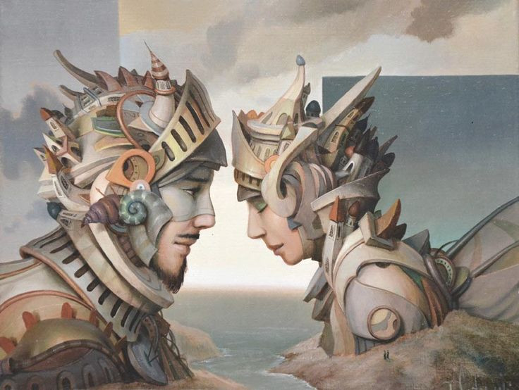  Một dạng giao tiếp phi ngôn ngữ tự nhiên: Thần giao cách cảm được một số nhà nghiên cứu tâm lý học xem là một dạng giao tiếp phi ngôn ngữ có thể có từ xa xưa. Theo đó, khả năng này có thể đã tồn tại trong loài người thời tiền sử để giúp họ sinh tồn trước khi phát triển ngôn ngữ. Ảnh: Pinterest.