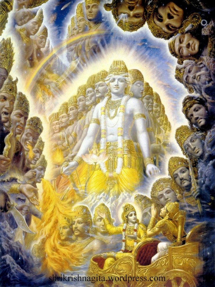 Ấn Độ giáo cho rằng loài người được sinh ra từ các vị thần hoặc từ Purusha, người khổng lồ nguyên thủy bị hy sinh để tạo ra vũ trụ và xã hội loài người. Ảnh: Pinterest.