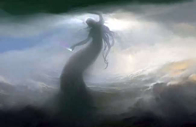  5. Trung Hoa cổ. Các triết lý Trung Hoa như nho giáo và Đạo giáo tập trung vào mối quan hệ giữa con người và vũ trụ (thiên, địa, nhân) hơn là nguồn gốc sinh học. Một số huyền thoại kể rằng loài người được Nữ Oa nặn ra từ đất sét. Ảnh: Pinterest.