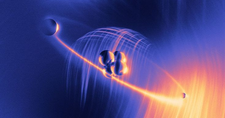  6. Phản vật chất trong tự nhiên: Phản vật chất không chỉ tồn tại trong phòng thí nghiệm mà còn xuất hiện trong tự nhiên. Các tia vũ trụ khi va chạm với bầu khí quyển Trái Đất có thể tạo ra các hạt phản vật chất. Ảnh: Pinterest.