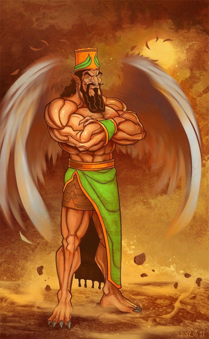  12. Chúa tể của các vị thần – Marduk. Marduk là vị thần chính của Babylon, được tôn sùng trong các nghi lễ tôn giáo và được coi là người bảo trợ của thành phố. Ảnh: Pinterest.