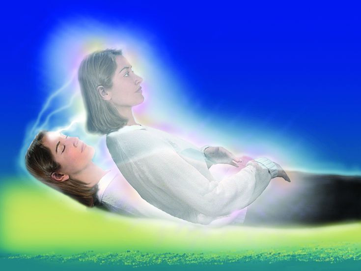  11. Ảo giác thoát ly cơ thể. Theo một số nhà khoa học, OBE có thể là một dạng ảo giác đặc biệt, do não tạo ra để phản ứng với tình trạng mất cân bằng giữa giác quan và cảm giác về vị trí của cơ thể. Ảnh: Pinterest.