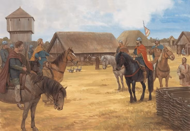 Trận Tours củng cố quyền lực cho triều đại Carolingian. Chiến thắng đã nâng cao uy tín của Charles Martel, mở đường cho cháu nội ông – Charlemagne – trở thành Hoàng đế La Mã Thần thánh sau này. Ảnh: Pinterest.