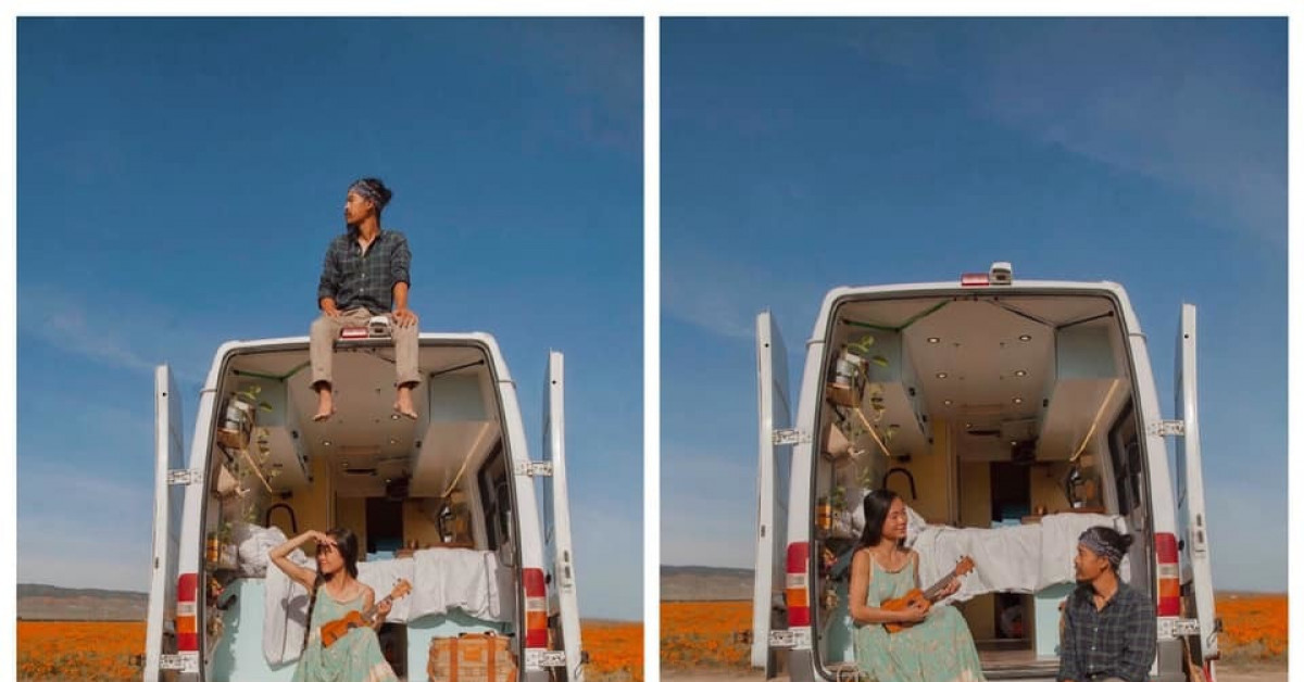 Chờ khi hết dịch, vợ chồng chị Mây sẽ lên kế hoạch cho những chuyến đi xa hơn cùng với thú cưng của mình.