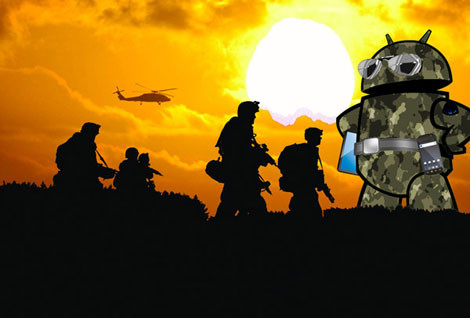 Trước đây, Quân đội Mỹ được cho là rất ưa chuộng sản phẩm Blackberry nhưng bây giờ thì có lẽ Android đang ngày càng ứng dụng nhiều hơn, linh hoạt hơn.