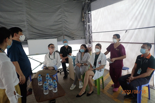 Kiem tra ​2 phong kham tu thu phi cham soc F0 tai nha 12-36 trieu dong