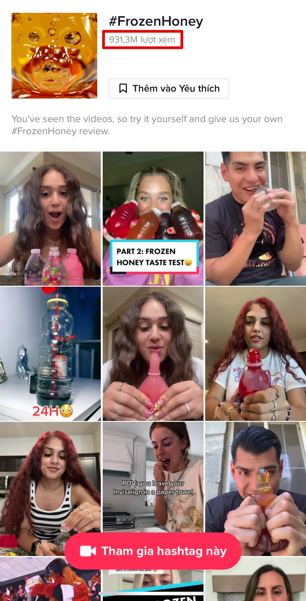 Trend “Thu thach mat ong dong lanh” tren TikTok: An chua nguy hiem