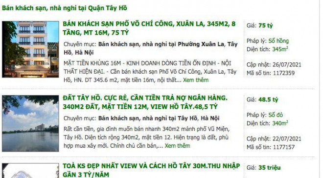 Nhieu chu khach san ngam ngui rao ban can cau com vi kiet que