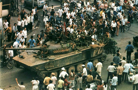 Trong chiến dịch Hồ Chí Minh lịch sử ta huy động tới 398 xe tăng - thiết giáp gồm đủ loại: T-54, Type 59, PT-76, K-63-85, BTR-60, K-63...