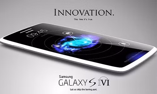 Một mẫu concept của Galaxy S6.
