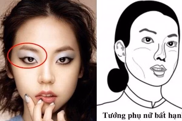 Ngũ quan không đầy đặn. Nhìn ngũ quan đoán giàu nghèo, phụ nữ sở hữu nét ngũ quan không đầy đặn khả năng nhận thức bị hạn chế, giao tiếp vụng về, ít bạn bè và sống có phần tiêu cực. Theo nhân tướng học, phụ nữ sở hữu đường nét này khó có cuộc sống hôn nhân hạnh phúc, lâu bền, đường tài lộc cũng khó mà phát đạt.