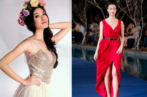 Tuy vậy, hiện nay Thùy Dung cũng có những thay đổi đáng kể. Việc lựa chọn trang phục cùng với việc make up hợp lý cũng giúp cô trở nên nhẹ nhàng, thanh thoát hơn.