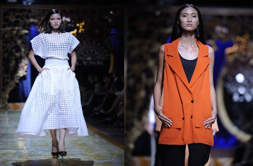 "Mọi thứ quá hoàn hảo, dàn người mẫu xinh đẹp và chuyên nghiệp, tôi thích những điều đó" - NTK Toni Maticevski nhận xét.