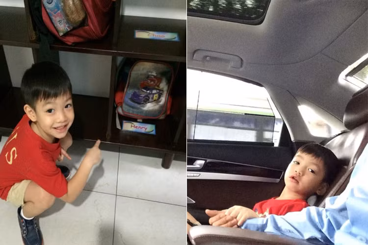 Tuy nhiên, càng lớn cậu nhóc càng bảnh bảo, đáng yêu, vượt xa nhan sắc của bố.