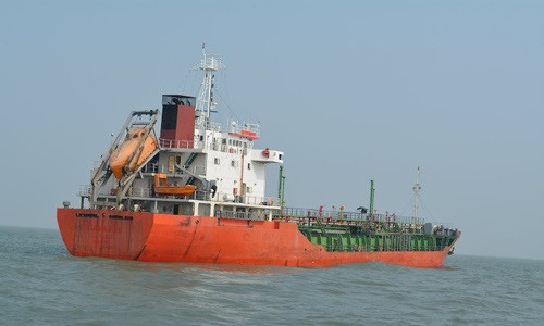 Tàu Sunrise bị cướp biển khống chế. (Ảnh: Vũ Sơn/ Kiến Thức)