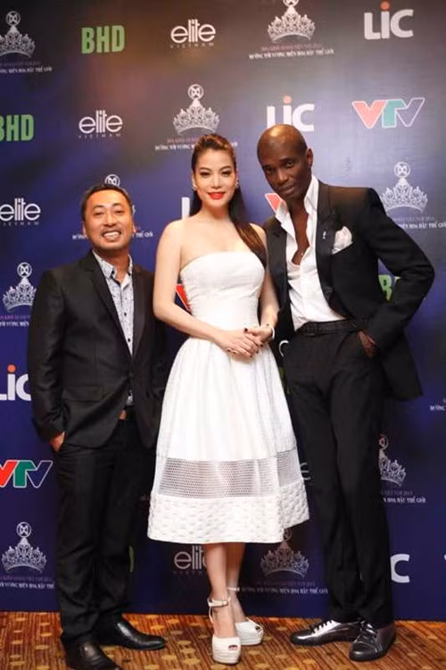 Nguyễn Quang Dũng, Trương Ngọc Ánh vàHenri Hubert.(Ảnh: Ân Nguyễn & Minh Phan)