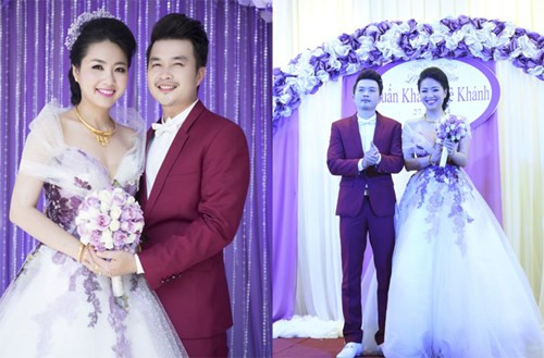 Trong ngày 27/12, cùng với đám cưới Lê Khánh, ca sĩ Thủy Tiên và diễn viên Nhật Kim Anh cũng lên xe hoa về nhà chồng.