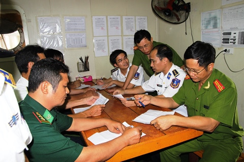 Cơ quan CSĐT Công an tỉnh Bà Rịa - Vũng Tàu là đơn vị tiếp nhận hồ sơ vụ tàu Sunrise bị cướp biển tấn công để điều tra theo thẩm quyền. (Ảnh: Phan Cường)