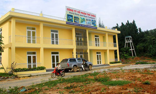 Nhà điều hành của khu nghỉ dưỡng cao cấp được xây dựng ở núi Hải Vân.