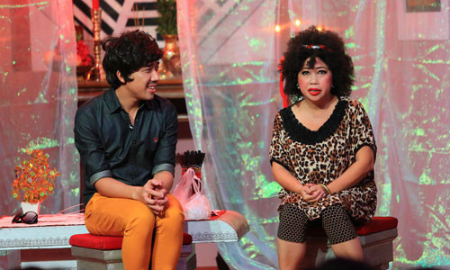 Diễn xuất như lên đồng của Phi Phụng nhận được nhiều lời khen ngợi. (Ảnh: Phạm Thế Danh)