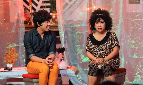 Diễn xuất như lên đồng của Phi Phụng nhận được nhiều lời khen ngợi. (Ảnh: Phạm Thế Danh)