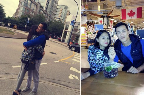 Trên facebook, nữ ca sĩ bước ra từ cuộc thi "Vietnam Idol 2012" dành nhiều những lời yêu thương gửi đến bạn trai. Trong khi đó, về phía Criss, chia sẻ trên báo chí, Criss cho biết anh không cảm thấy ái ngại vì bạn gái từng có cùng giới tính.