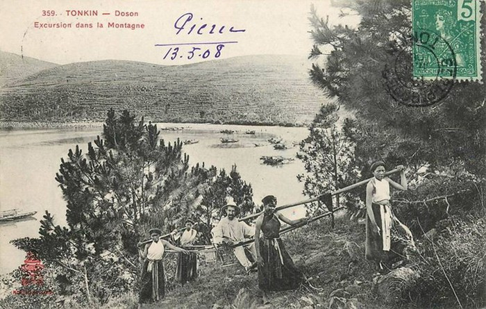 Đối tượng sử dụng ghế kiệu phần lớn là các gia đình công chức Pháp nghỉ dưỡng ở Đồ Sơn.