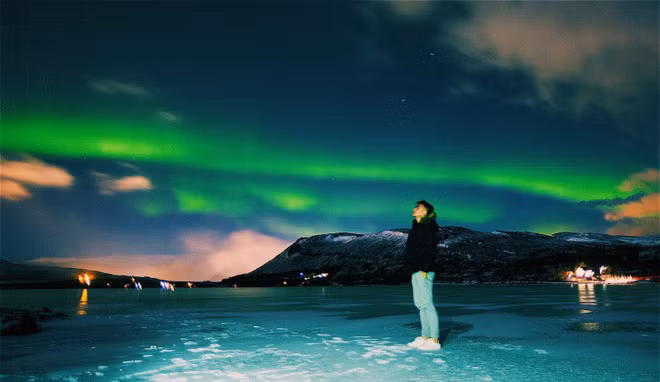 San Bac Cuc Quang hot hinh song ao dep nhu mot giac mo