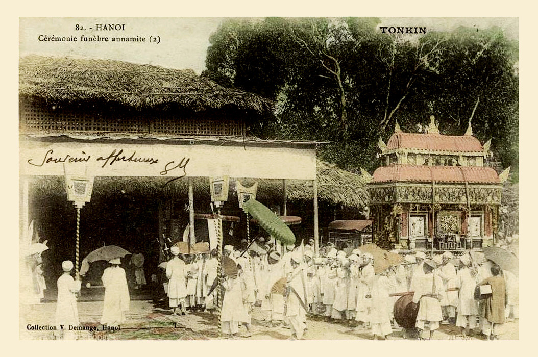 Một đám tang ở Hà Nội.