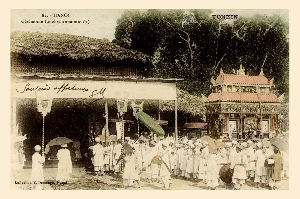 Một đám tang ở Hà Nội.