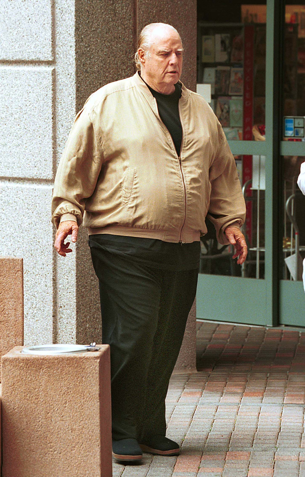 Ngày 1/7/2004, Brando mất vì suy giảm chức năng phổi. Sau khi ông mất, báo chí đưa ra những thông tin khiến dư luận bàng hoàng rằng tài sản của ông đã không còn giá trị gì. Ông không những phải dựa vào đồng trợ cấp hưu của chính phủ mà vẫn còn nợ đọng ngân hàng số tiền lên đến 1,1 triệu bảng Anh.