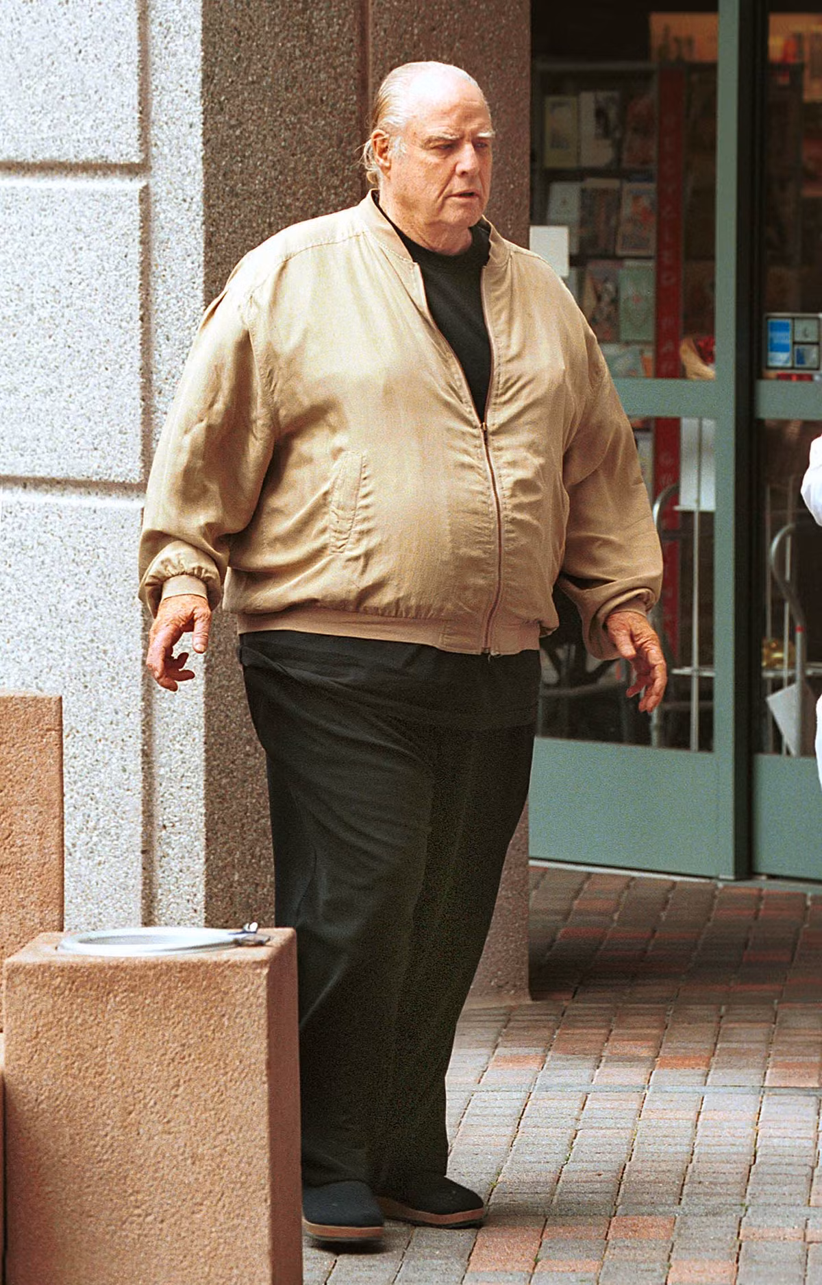 Ngày 1/7/2004, Brando mất vì suy giảm chức năng phổi. Sau khi ông mất, báo chí đưa ra những thông tin khiến dư luận bàng hoàng rằng tài sản của ông đã không còn giá trị gì. Ông không những phải dựa vào đồng trợ cấp hưu của chính phủ mà vẫn còn nợ đọng ngân hàng số tiền lên đến 1,1 triệu bảng Anh.