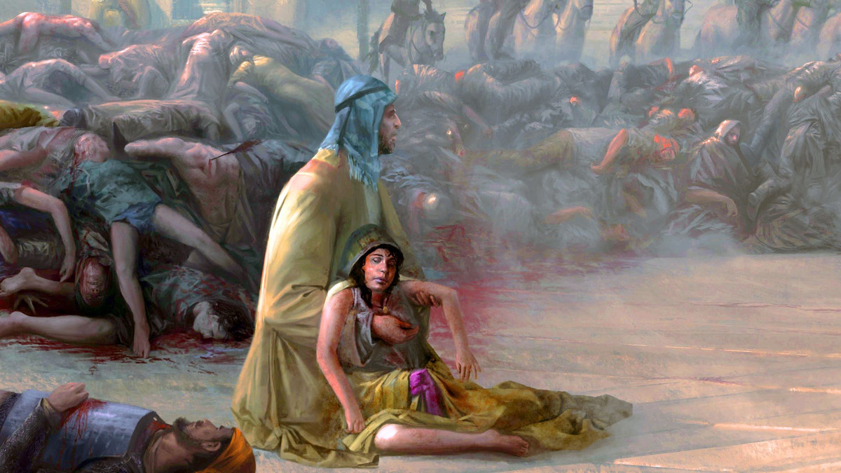 Không dừng lại ở đó, quân Mông Cổ tràn vào thành Baghdad, tàn sát không nương tay trong suốt 40 ngày, gân nên một cuộc thảm sát hết sức rùng rợn với những thây người chết cao như núi.