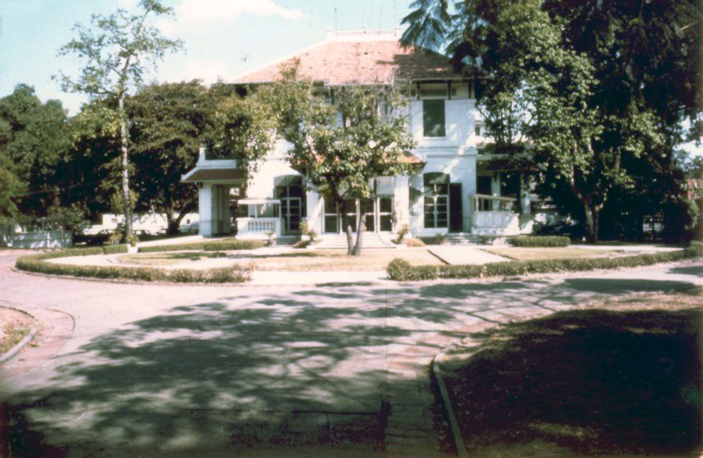 Biệt thự 60 Trần Quý Cáp, nơi ở của các tướng Mỹ ở Sài Gòn thời chiến tranh Việt Nam.