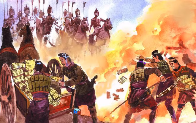 Theo đó, vào năm 213 TCN, theo đề xuất của Thừa tướng Lý Tư, Tần Thủy Hoàng đã ra lệnh đốt tất cả các thi, thư, sách của bách gia và những cuốn sách, mà ông cho rằng có nội dung nguy hại với nước Tần.