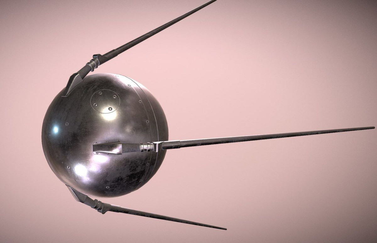 Vệ tinh Sputnik 1 có đường kính 56 cm, nặng 83,5 kg, có thể bay một vòng quanh Trái Đất hết 1 giờ 36 phút, với một quỹ đạo hình elip.